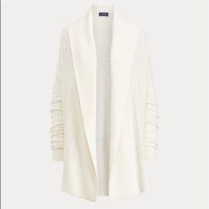 Polo Ralph Lauren-Cashmere Shawl/ size XS